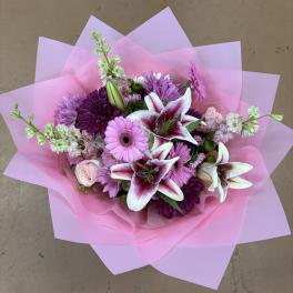 Pink Velvet Harmony Bouquet