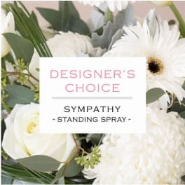 Designer’s Choice Sympathy Tribute on Easel