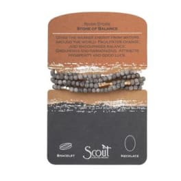 Beaded bracelet set on a retail display card