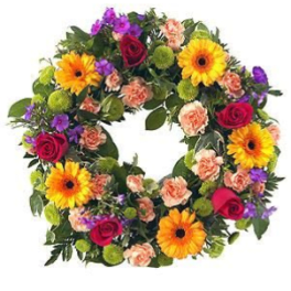Summer Garden Wreath