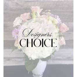 Mixed Floral Vase Bouquet (Holiday$)