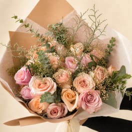 Natural Blush Bouquet