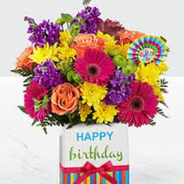 Birthday Brights Bouquet