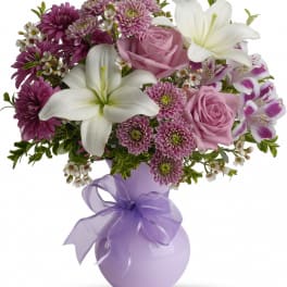 Teleflora's Precious in Purple