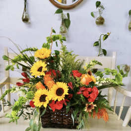 Bright Dawn Basket