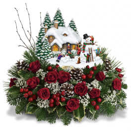 Thomas Kinkade's Winter Wonder by Teleflora
