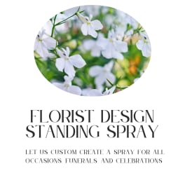 Florist Design Standing Spray * To create your own price Call/text 469-500-5219