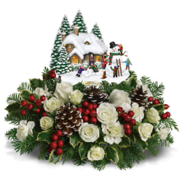 Thomas Kinkade's Snow Time by Teleflora