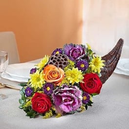 Fresh Flower Cornucopia™ from bloomnet