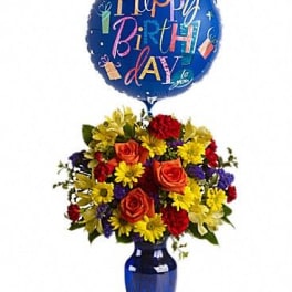 Fly Away Birthday Bouquet