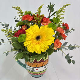 Teacher Mug Bouquet