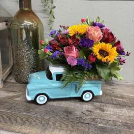 Teleflora’s Chevy Pick up