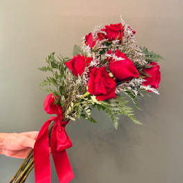 Graduation Red Roses Bouquet