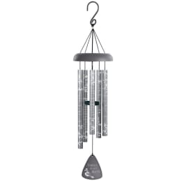 30" Forever In Our Hearts Silhouette Chime with Cardinal