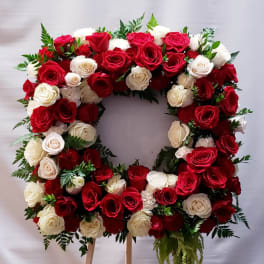 Red Rose Picture Frame