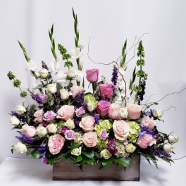 Portrait in Pastel Bouquet