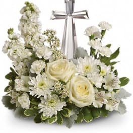 T229-2A Teleflora's Divine Peace Bouquet