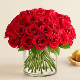 Contemporary Red Roses