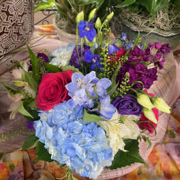 Striking Blooms Mother's Day Bubble Bowl