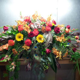 Outdoorsman Casket Spray