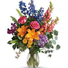 Colors Of The Rainbow Flower