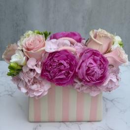 The Pink Floral Bag