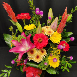 Punchy Color Bouquet