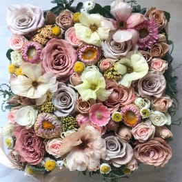 Golden Light Flower box
