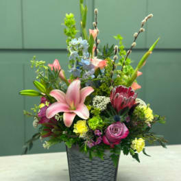 Spring Garden Bucket