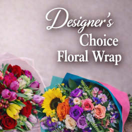 Signature Garden Wrap – Designer’s Choice Bouquet