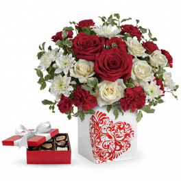 Best Friends Forever Bouquet with chocolates