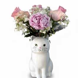 Meow and Forever Sweet Kitten Arrangement