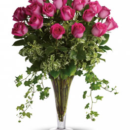 Dreaming in Pink - Long Stemmed Pink Roses
