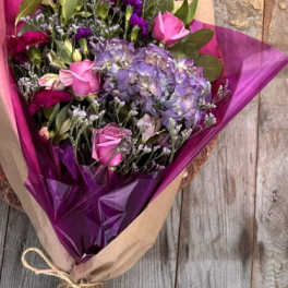 Ballerina Girl Wrapped Bouquet
