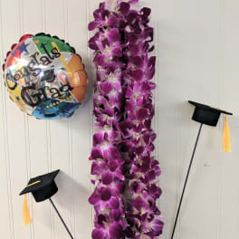 Double Lei- Purple