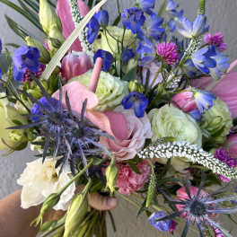 Hand wrapped bouquet