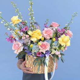 Spring basket