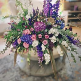 Garden of Grandeur Casket Spray