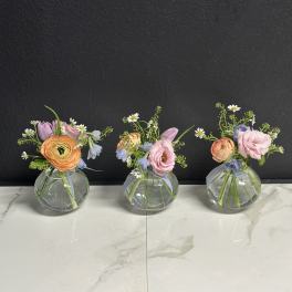 Soft Budvase Trio