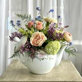Spring Teapot