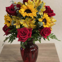 Sunrise Flowers Arrangement