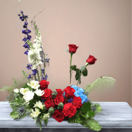 Always With Us Photo Tribute Bouquet
