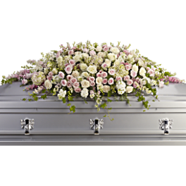 Always Adored Casket spray