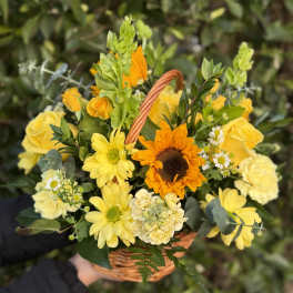 Sunshine Garden Basket