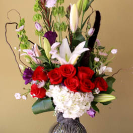 fancy rose bouquet