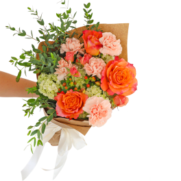 The Malibu Wrapped Bouquet
