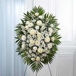 Funeral Spray White