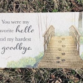 Marble Paver for animal sympathy