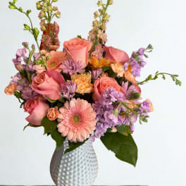 sweet blush arrangement