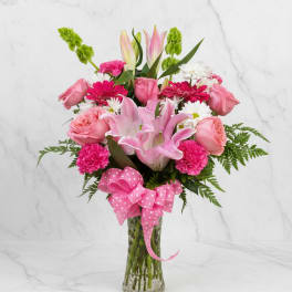 Pretty in Pink Vase